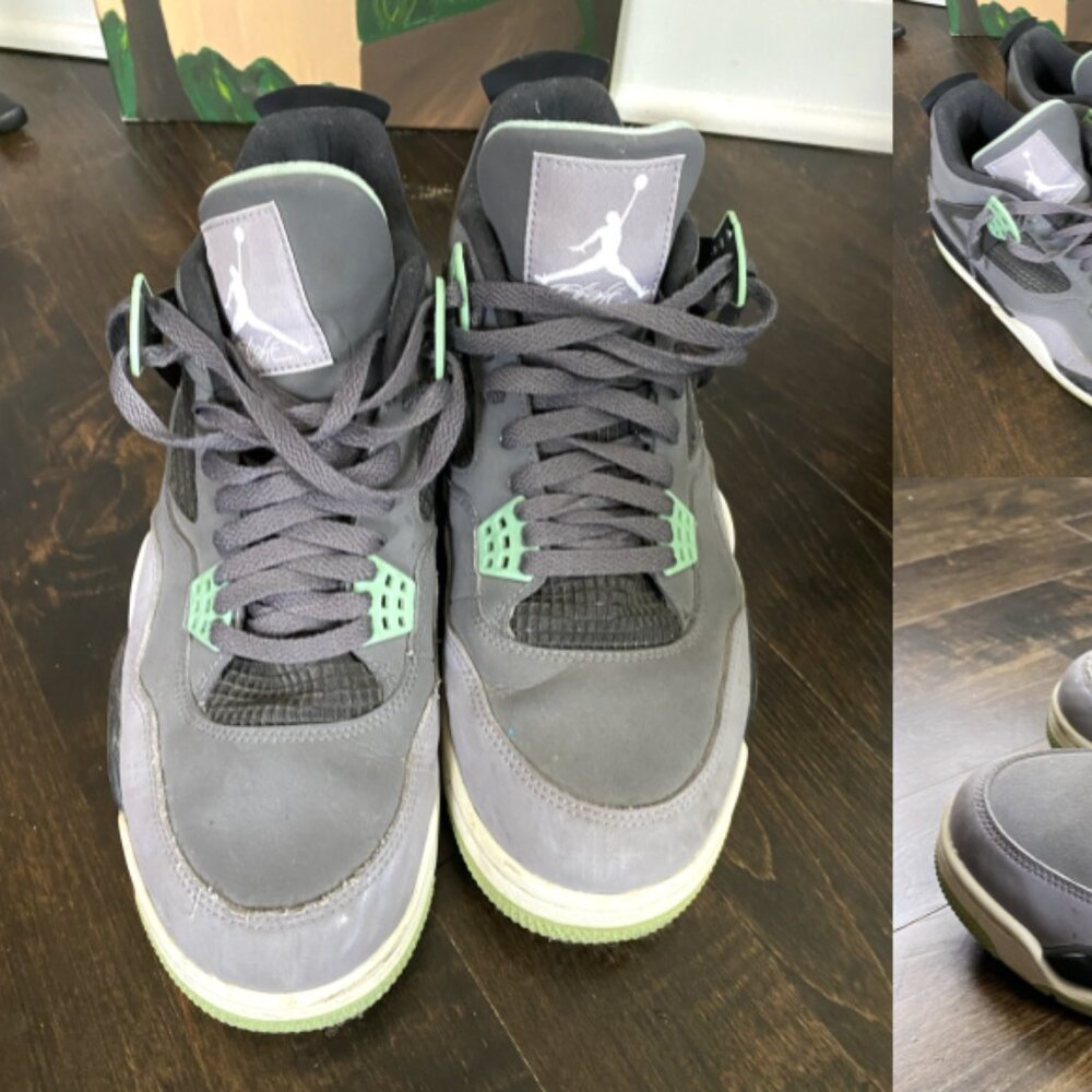 Jordan 4s - Green Glow